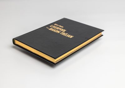 Edge printed books