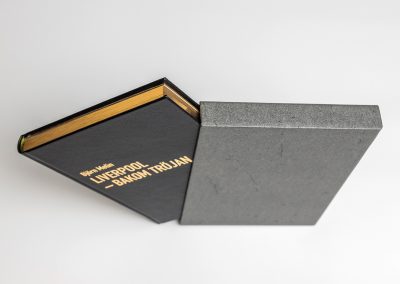 Edge printed books