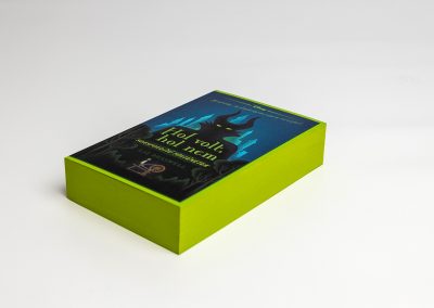 Edge printed books