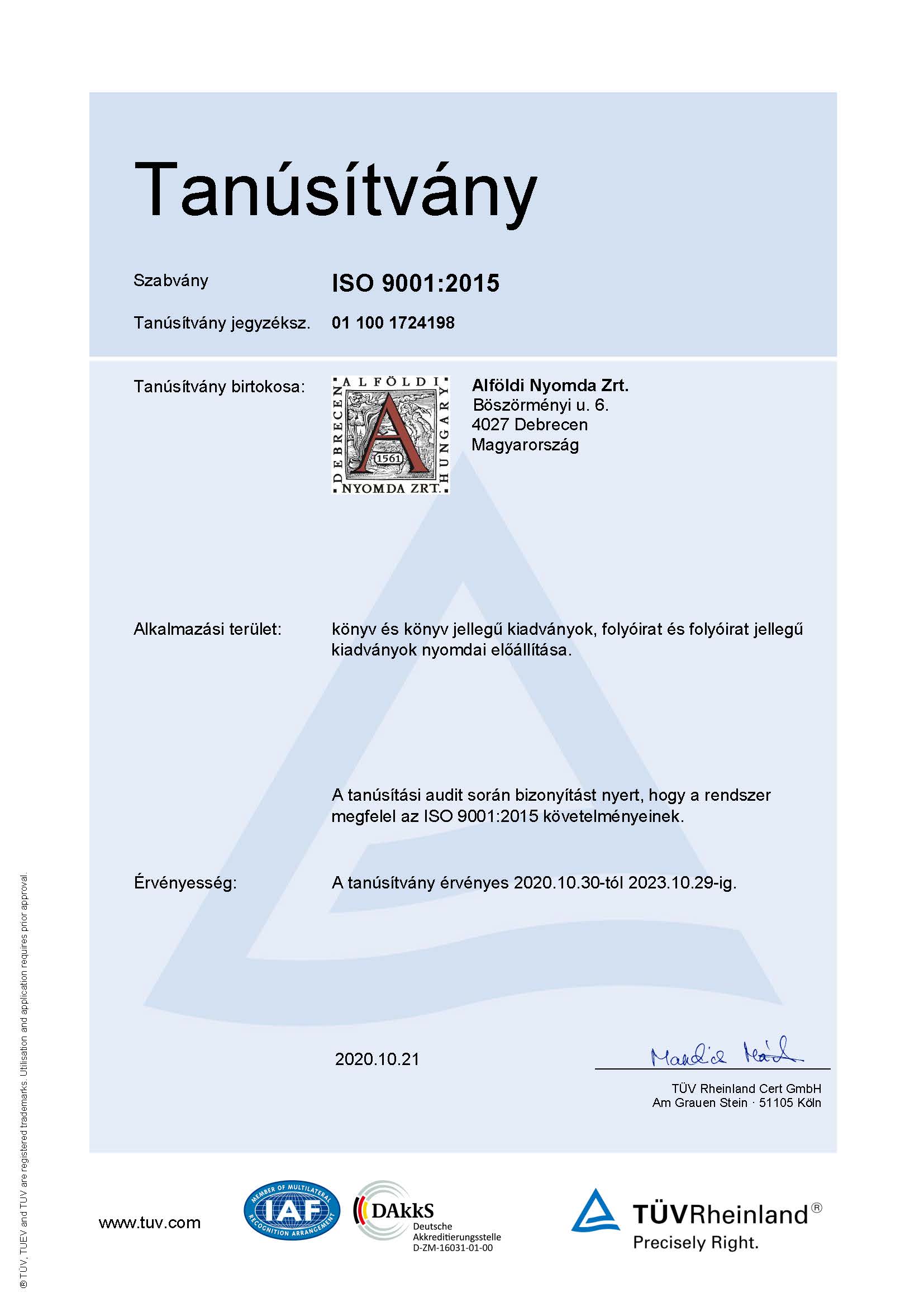 ISO 9001:2015