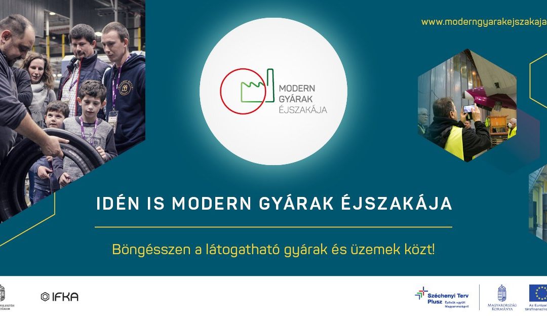 Idén is Modern Gyárak éjszakája