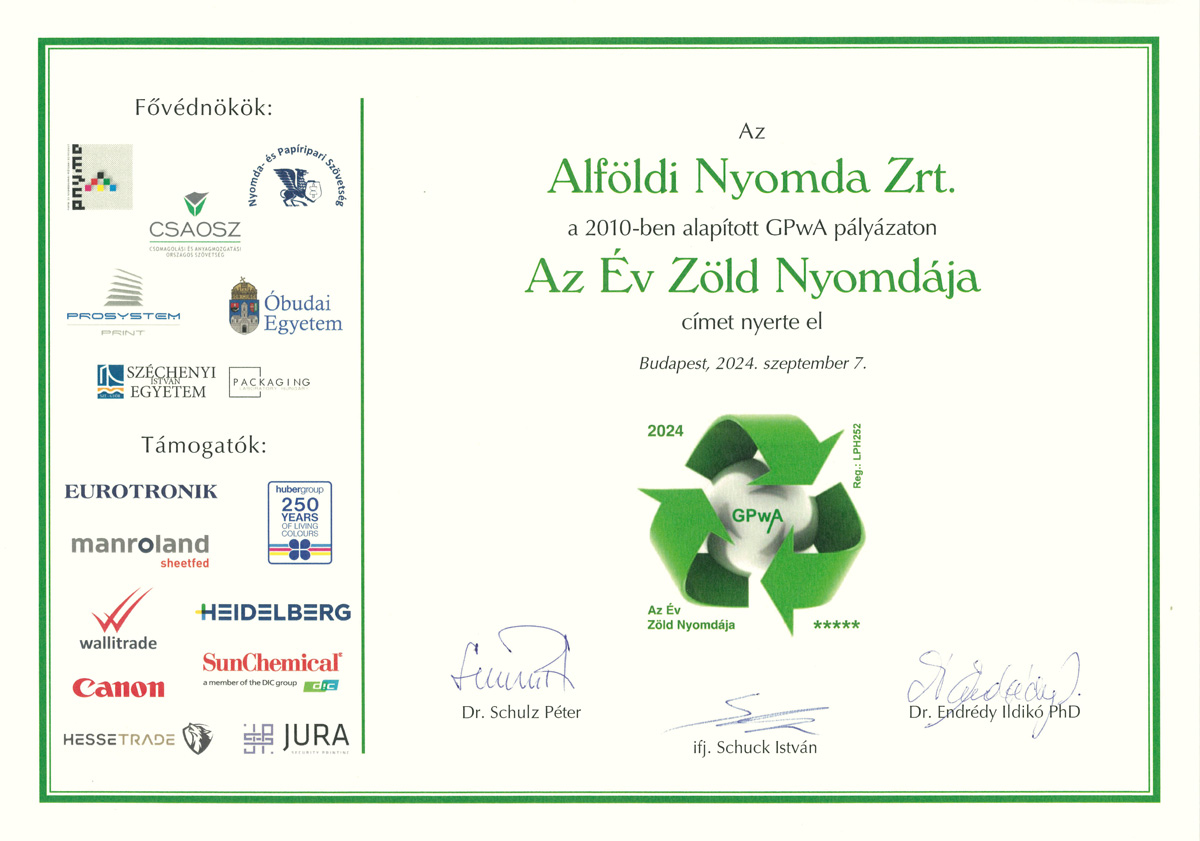 Zöld Nyomda